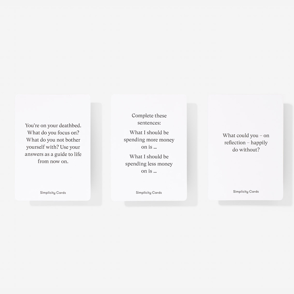 The School of Life Simplicity Cards